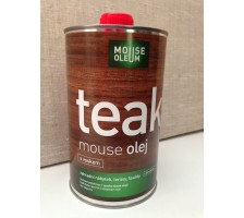 Mouse oleum Teakový olej s UV stabilizátorem a voskem 1l